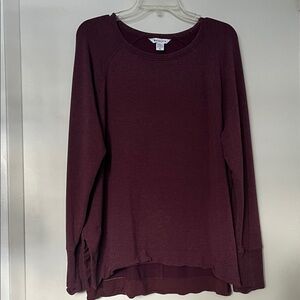 Athleta Women's Crew Sweatshirt in Plum